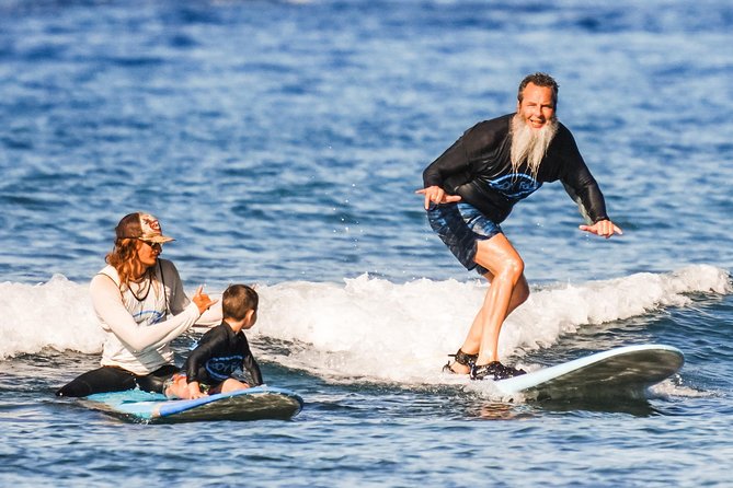 2 Hour Beginner Group Surf Lessons - Small group lessons: the attention you feel in the water
