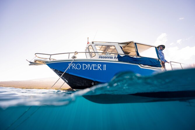 2-Tank Dive Featuring the Molokini Crater - What the boat trip actually feels like from Kihei