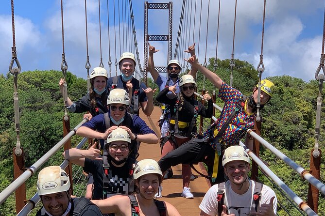 4 Dual-Zipline Mountain Adventure in Maui - Hawaii’s largest suspension bridge: the walk that builds confidence