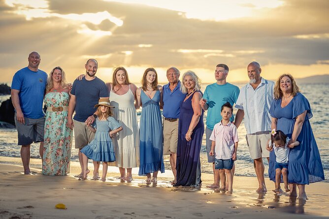 A Maui Beach Photoshoot in Wailea - The 60-minute session: what happens on the sand