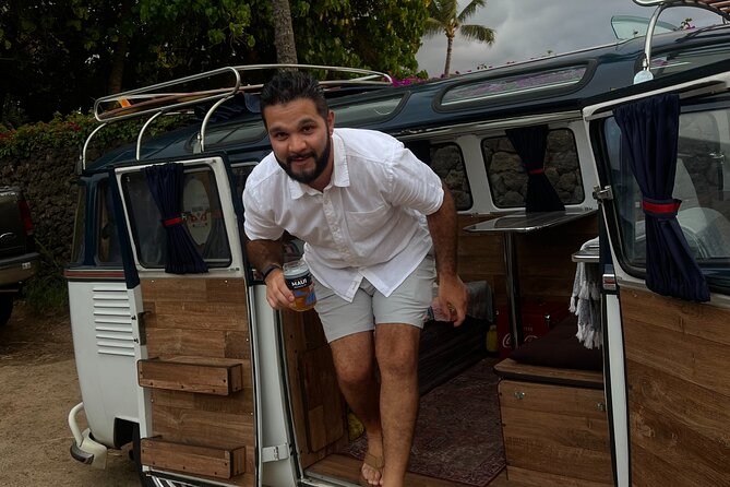 Brewery and Beach Cruise in a Vintage VW Bus - Pa’ako Beach (Secret Cove): short stop, high payoff for photos