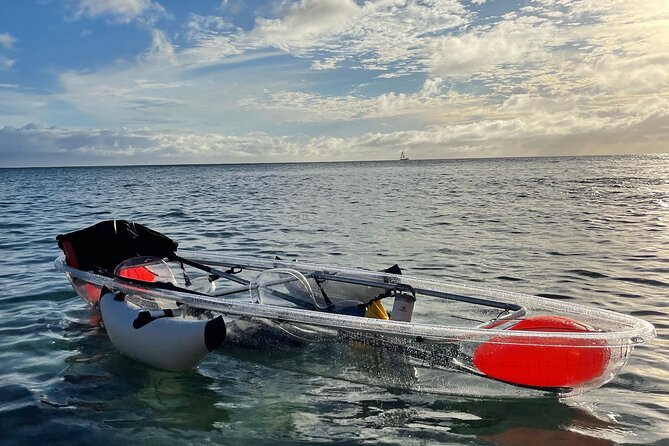 Clear Bottom Glassy Kayak Rental | MAUI | Safe and Stable Kayaks - What to bring: protect your view and keep your body happy