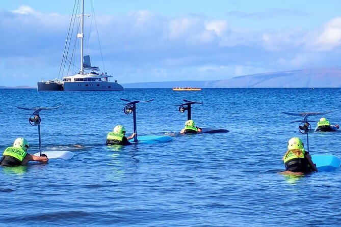 Electric Foilboard rides/lessons/sessions at Sugar Beach, Maui - Entering the Water: Why Sugar Beach Efoiling Is Such a Good Intro