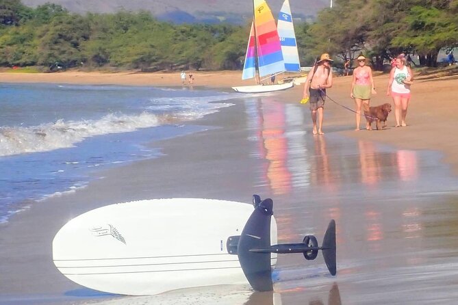 Electric Foilboard rides/lessons/sessions at Sugar Beach, Maui - Pre-Flight Training on Sugar Beach: The Balance Lesson That Makes Everything Easier