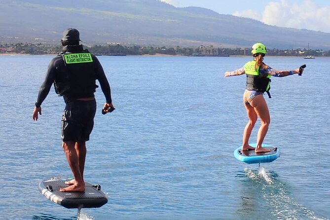 Electric Foilboard rides/lessons/sessions at Sugar Beach, Maui - Getting There and Timing: What the 2 Hours Feels Like