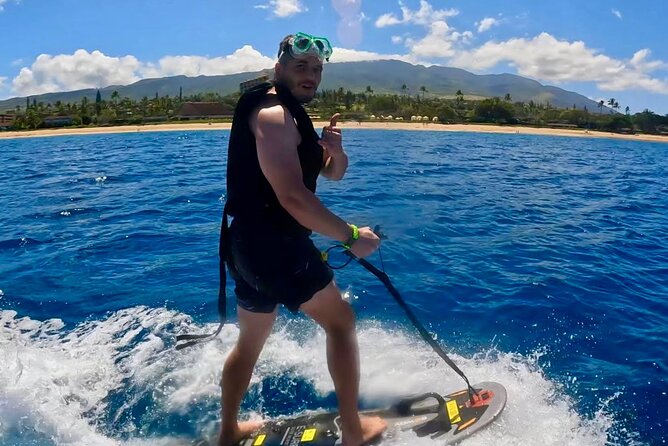 Electric Surf Board Experience Hawaii - Black Rock Beach: Why This Stop Works for Beginners