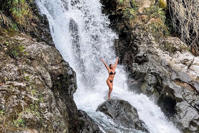 Epic Waterfall Adventure - GO PRO 13 footage included - Private Maui Waterfall Day Through Bamboo and Swimming Pools