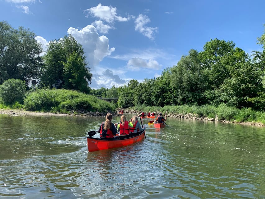 Fantastic canoe circuit - From the lock to Poikam: paddling under both bridges