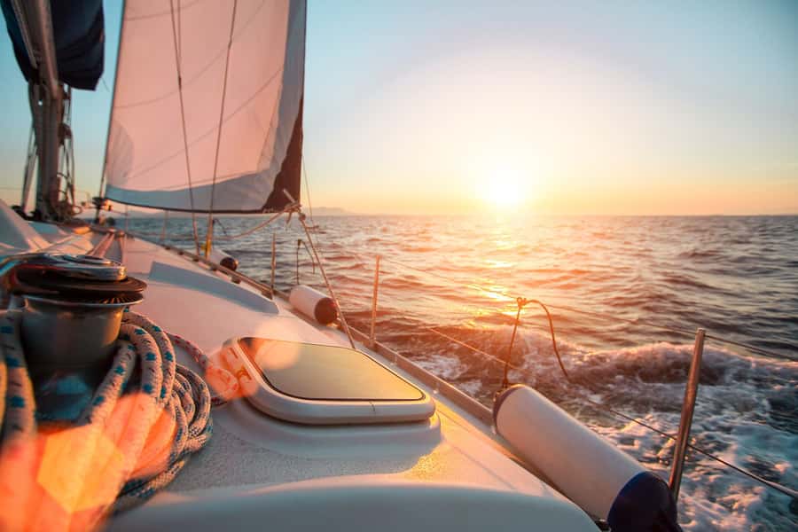 From Ma'alaea: 'Alihilani Sunset Sail Catamaran Tour - What’s Included: Cold Hors d’Oeuvres and Drinks at Golden Hour