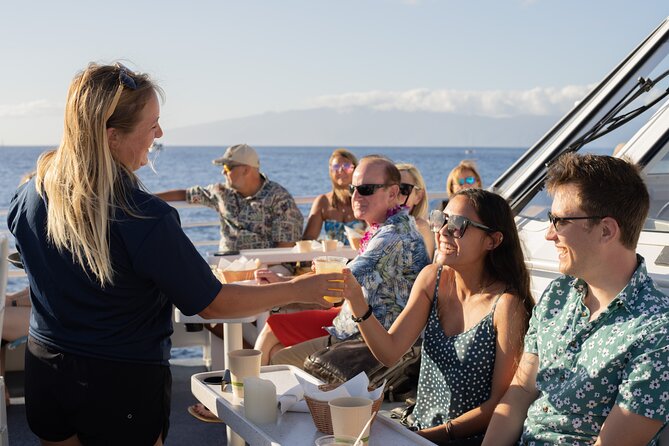 From Ma'alaea Harbor: Sunset Dinner Cruise Aboard the Quicksilver - Live island-style music: mood in the background, not a distraction