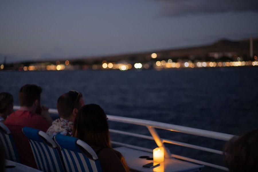 From Ma'alaea: Sunset Dinner Cruise Aboard the Quicksilver - Your 3-course table-side dinner: what you actually eat