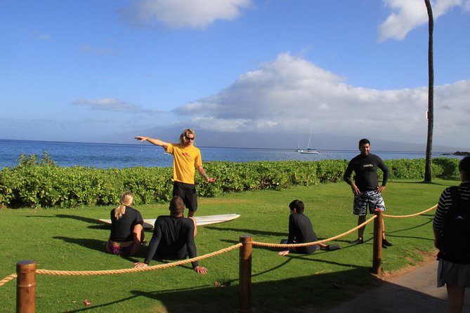 Group Surf Lesson at Ka'anapali Beach - Kaanapali Beach and a beginner lesson that actually gets you moving