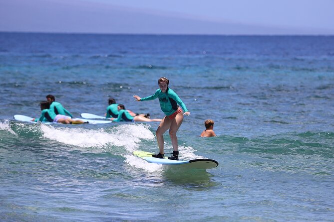 Group Surf Lessons from Kaanapali Beach - What the group lesson looks like (and how you’re actually taught)