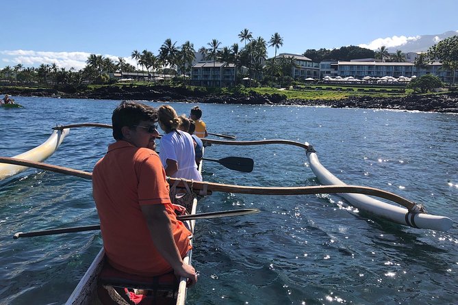 Hawaiian Outrigger Canoe Cultural and Turtle Tour - When whales show up: a bonus if the day cooperates