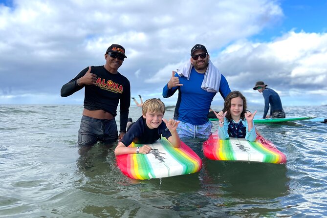 Hawaiian-owned and Operated Surf Lessons in Kihei, Maui - Gear and Comfort: Lycra Shirts and Shoes Aren’t Just “Extras”