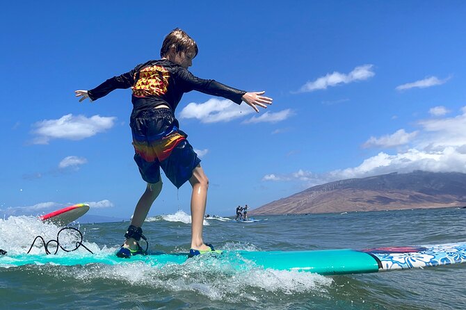 Hawaiian-owned and Operated Surf Lessons in Kihei, Maui - Group Size: Why Up to 25 Can Still Feel Personal
