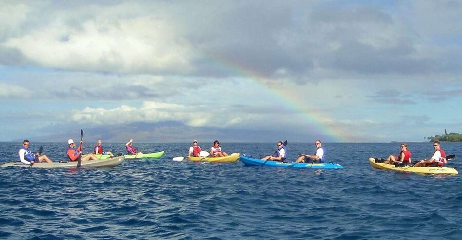 Kayak and Snorkel West Maui at Olowalu - Olowalu Beach: the smart launch for West Maui water time
