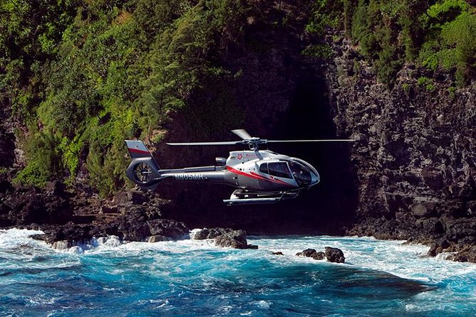 Luxury Helicopter Experience with Hana Rainforest Landing - Flying the North Coast: Cliffs, Waterfalls, Paia, Hookipa, Haiku, and Jaws
