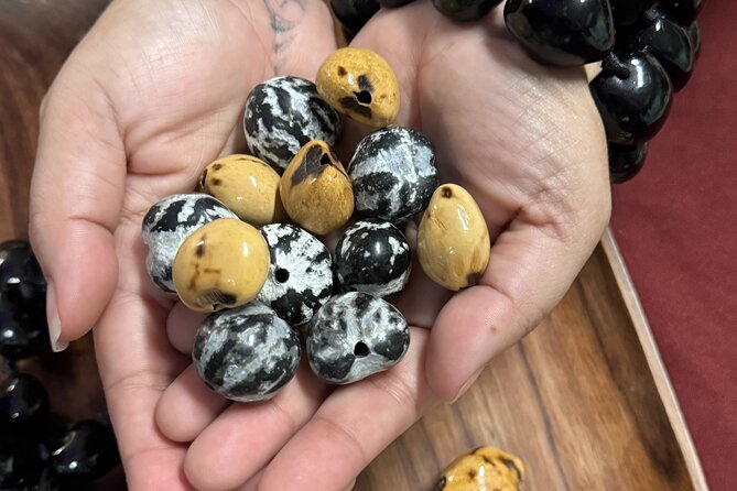 Make a Kukui Nut Bracelet on Maui - Where the Bracelet Class Starts at Oni Foundation in Kahului