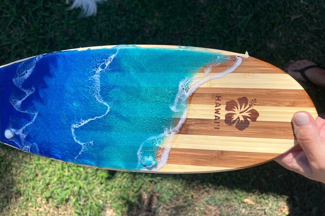 Make your own Maui Souvenir/Ocean resin class - Where Paia sets the tone for your resin ocean class