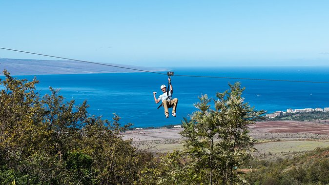 Maui 8 line Zipline Adventure: Soar above valleys & Island views - The Kaanapali start: quick check-in, then off-road climb