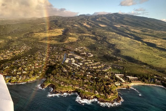 Maui Circle Island-PRIVATE-Air Tour for 2-5: Waterfalls & Lava! - Makena State Park and Maui’s lava fields: when Maui looks raw