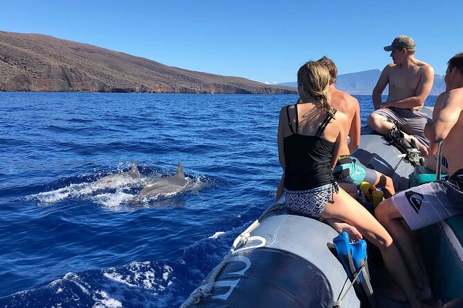 Maui Eco-Raft: 2 Hour Dolphin Watch Sightsee Tour (Semi-Private) - West Maui and Lanai: the water route that shapes the viewing