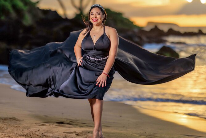 Maui Flying Dress Photoshoot Experience - Why a Flying Dress Photoshoot Works So Well on Maui