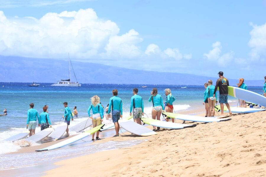 Maui: Group Surf Lesson - Small Group Surf Coaching: Why Max Four Students Changes Everything