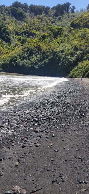 Maui: Halfway to Hana Black Sand Beach & Turtles Tour - Pua’akaa Falls: where the tour asks you to bring the right shoes