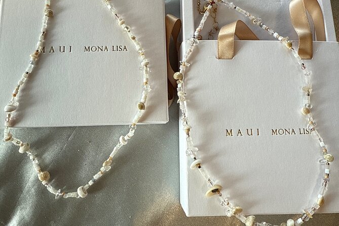 Maui Jewelry Making Class with Puka Shells and Pearls - Getting There at 1021 S Kihei Rd and Using the Mobile Ticket