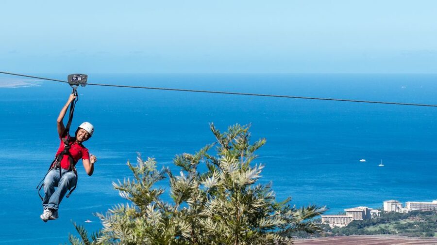 Maui: Ka'anapali 8 Line Zipline Adventure - The West Maui Mountains Viewing Platform Stop