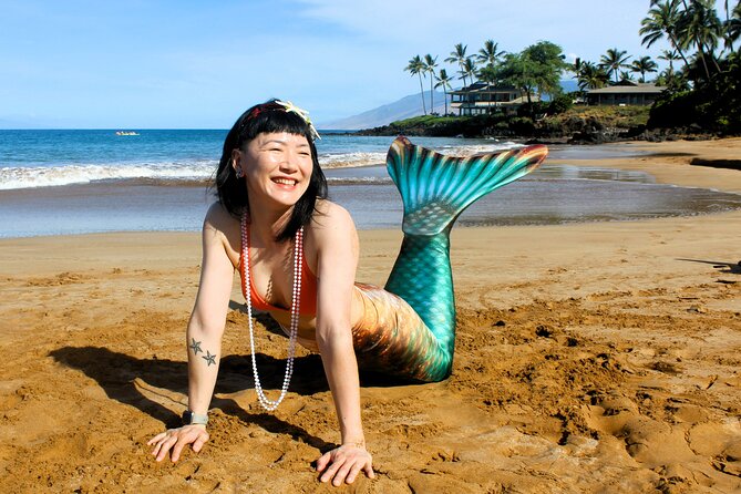 Mermaid and Merman Photoshoots on Maui - Arriving at Chang’s Beach and Getting Into Mermaid Mode
