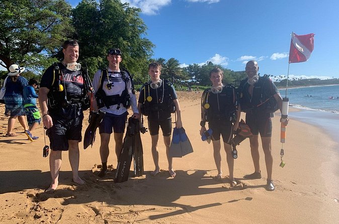 PADI Scuba Lesson and Shore Dive in Maui - Private Group Value: Better Attention in Less Time