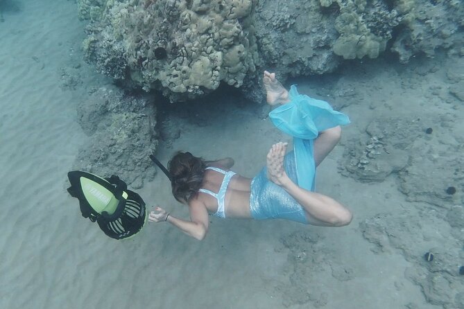 Private Guided Tours Beach Entry with Sea Scooters up to 5 guests - Gear, reef-safe sunscreen, and what’s included