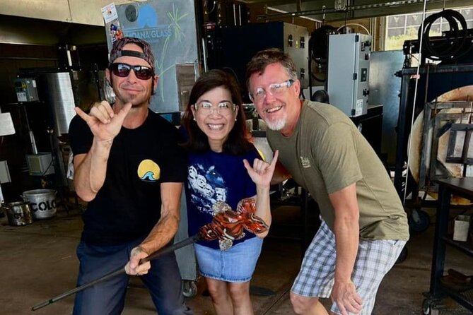 Private One Piece Glassblowing Lesson for 1 or 2 People - Why Maui Private Glassblowing at Moana Glass Feels Personal