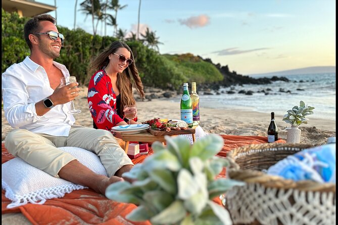 Romantic Sunset Picnic at Pristine Beach with Photo & Video - Quick highlights