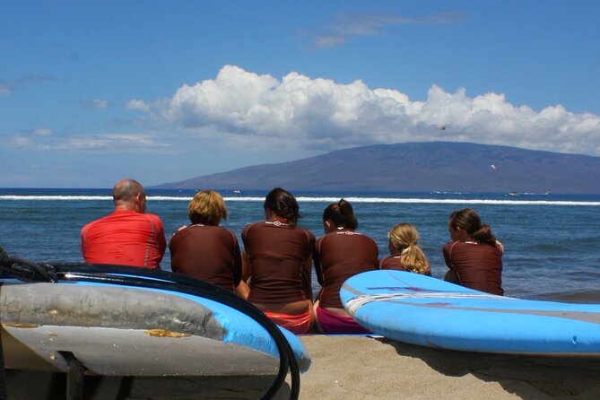 Semi-Private Surf Lesson - 3 Students 1 Instructor - What you do before you paddle: safety + surf technique on land
