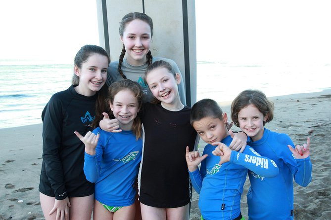 Semi-Private Surf Lesson - 3 Students 1 Instructor - The semi-private size: 3 students per instructor, up to six for a reason