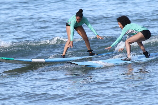 Semi Private Surf Lesson 4 Students 1 Instructor - The beach park break: small reset, big payoff