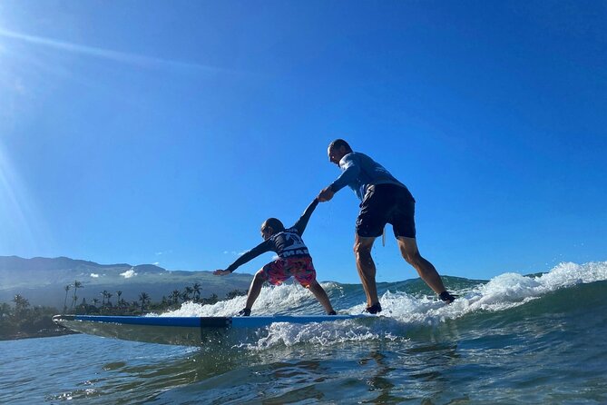 Semi-Private Surf Lesson at Kalama Beach in Kihei - The Shore Lesson: How You Learn to Stand Up Without Guessing