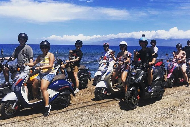 Single Passenger Moped/Scooter - 18+ NO Motorcycle License Needed - Moped rental Maui, without the big-institution hassle