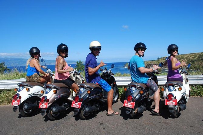 Single Passenger Moped/Scooter - 18+ NO Motorcycle License Needed - Your self-guided Maui route: waterfalls, beaches, villages, and the blowhole
