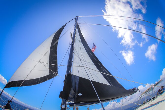 Snorkel Sail Adventure off Ka'anapali Beach, Maui - Boat Comfort and Group Size: 49 People Max, Real Space to Breathe