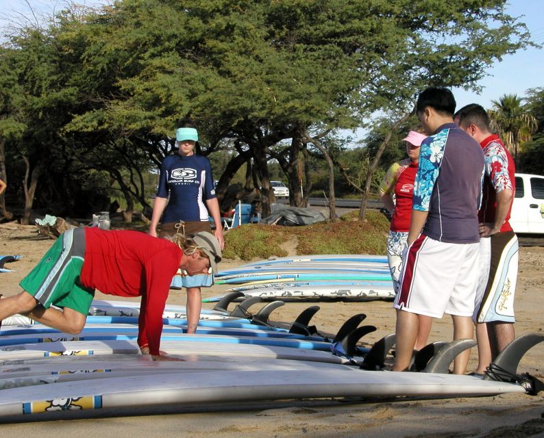 South Maui: Kalama Beach Park Surf Lessons - What a typical 2-hour lesson feels like