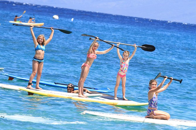 Stand-Up Paddle Board Lesson at Ka'anapali Beach - Gear included: rash guard, water shoes, and the board you’ll learn on