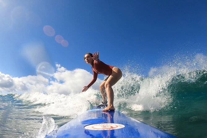 Surf Lesson on Maui - Ukumehame Beach Park: a smart Maui surf meeting point