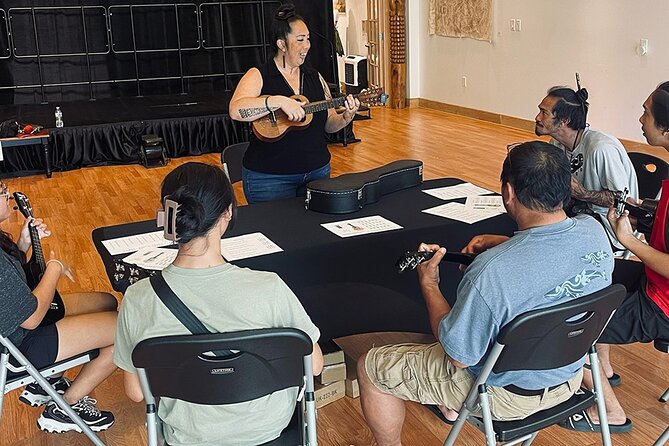Ukulele Lesson on Maui (Basics) - Where You’ll Be: Oni Foundation at the Queen Kaahumanu Center Area