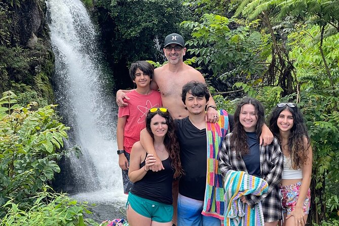 VIP Private Road to Hana and Haleakala Sunset Tour - Red Sand Beach (Kaihalulu) and Hana Lava Tubes: volcanic Maui in two different moods