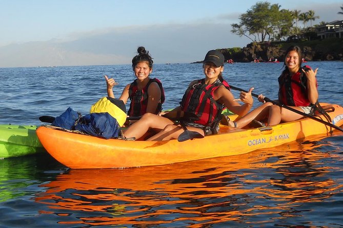 Waterfall Hike and Kayak Snorkel & Paddle from Makena - Kayak + snorkeling: sea turtles without the chaos